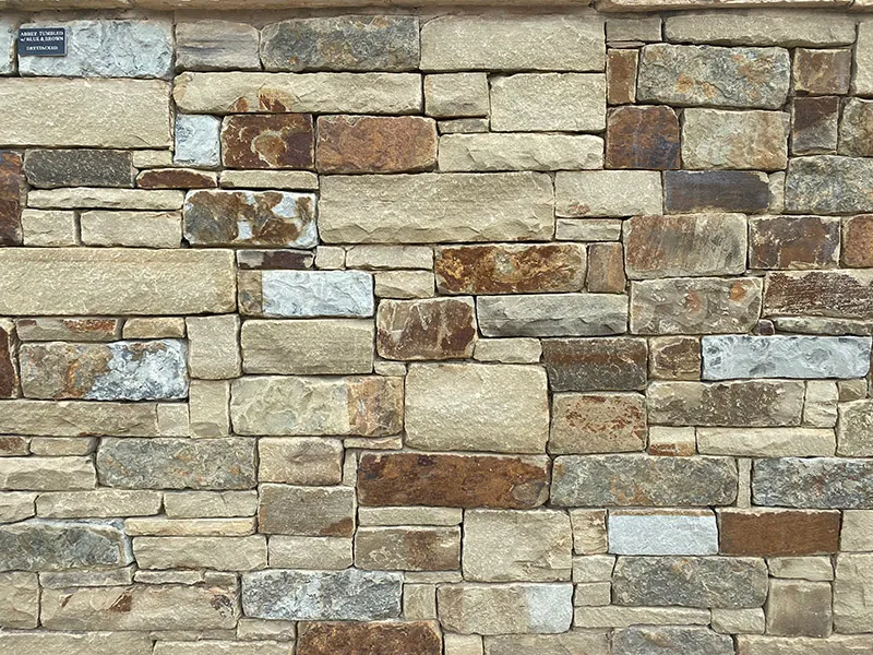 Abbey Tumbled Blue Brown sandstone