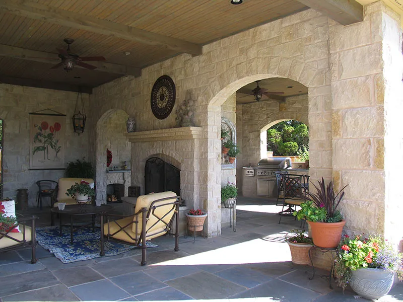 Which Natural Stone Is Best for Your Outdoor Stone Kitchen OKC?