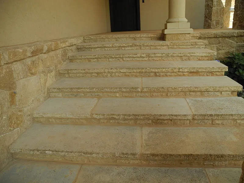 dover shell stairs second set | Richburg Stone