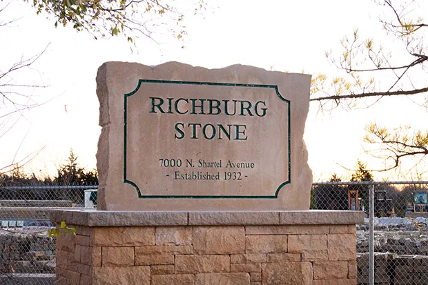 sign | Richburg Stone