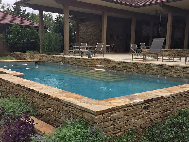 Swimming Pool Stones in OKC