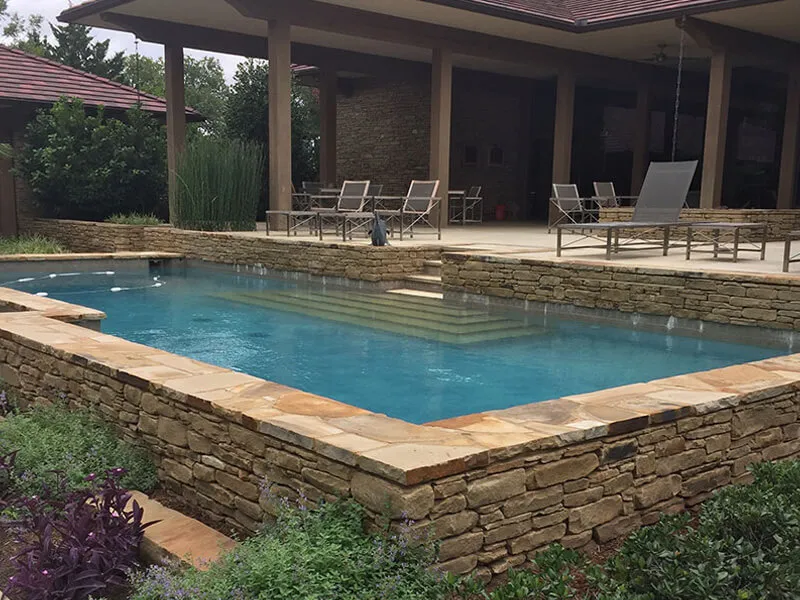 Is Sandstone Good for Pool Coping Oklahoma?