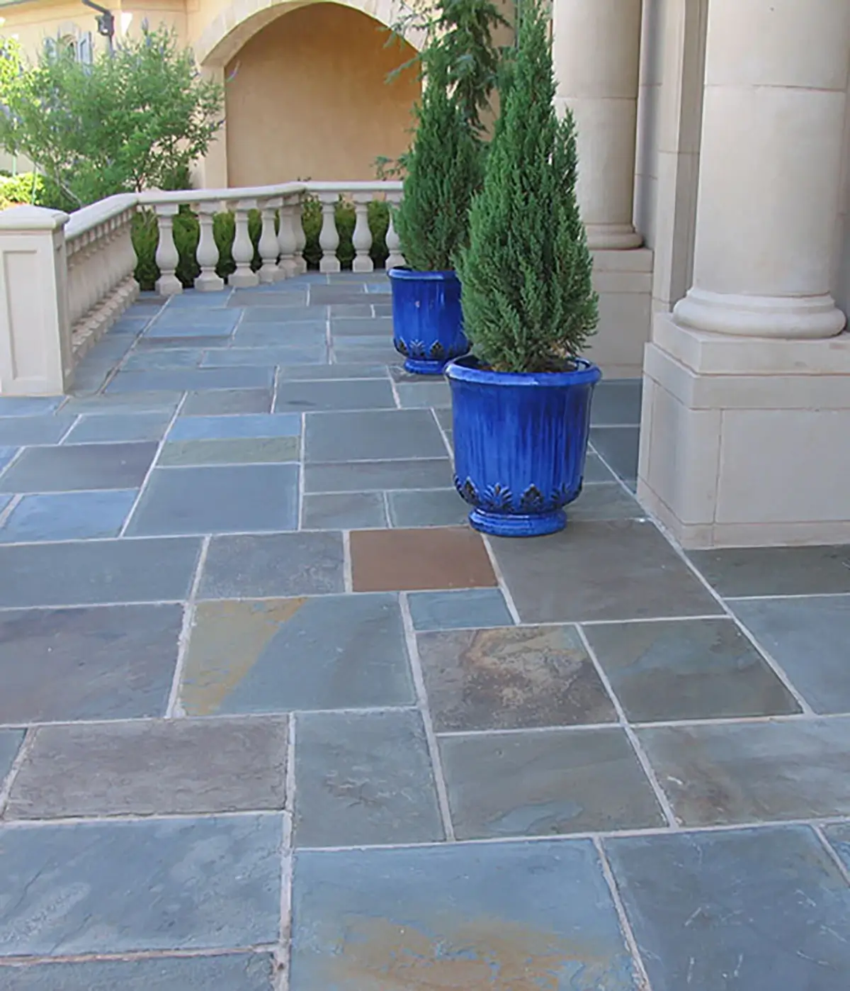 Bluestone patio flooring